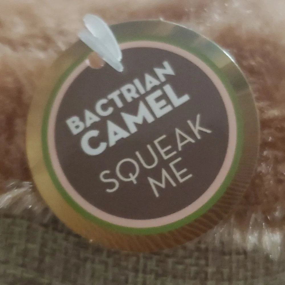 Bactrian Camel Squeak Toy-OS